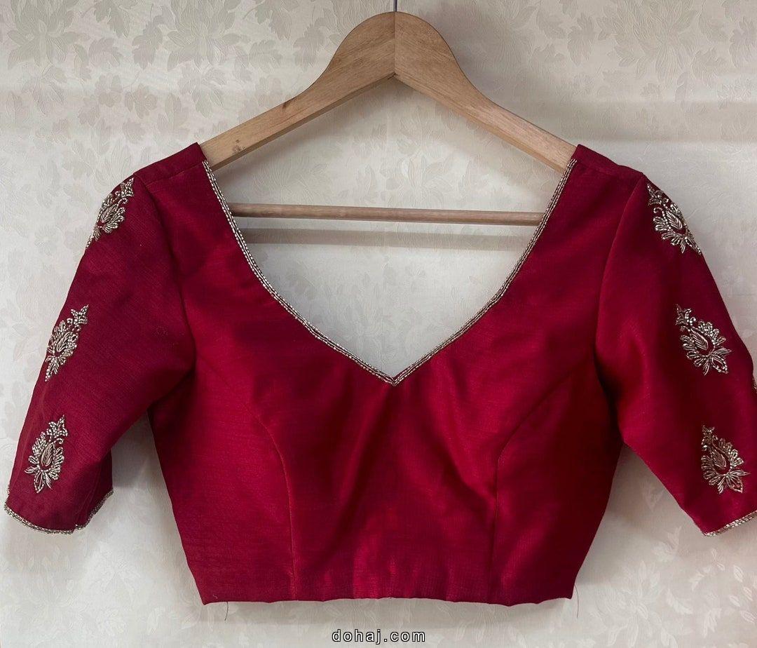 Back Neck Designs For Blouse