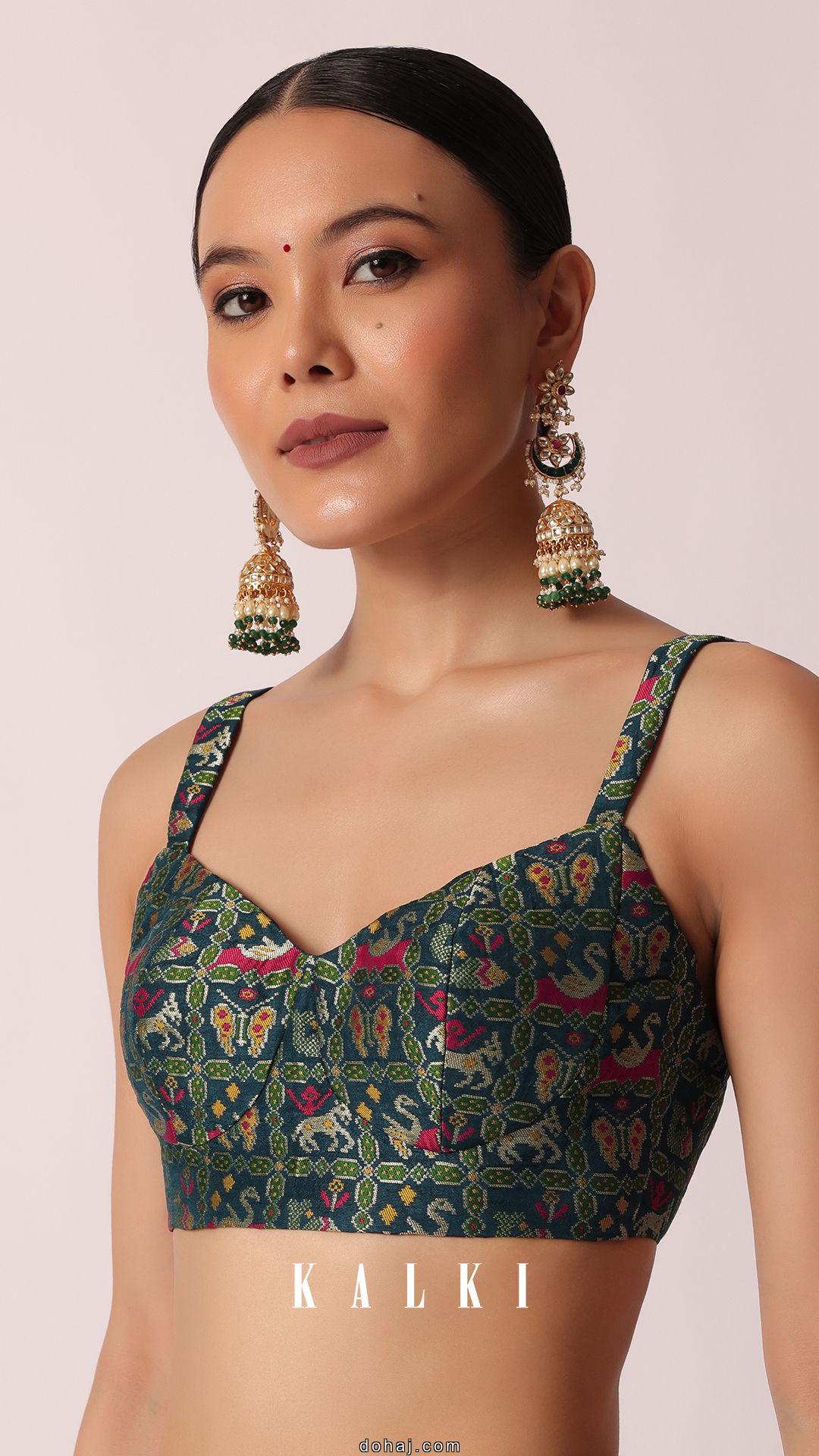 Back Neck Latest Blouse Designs Simple