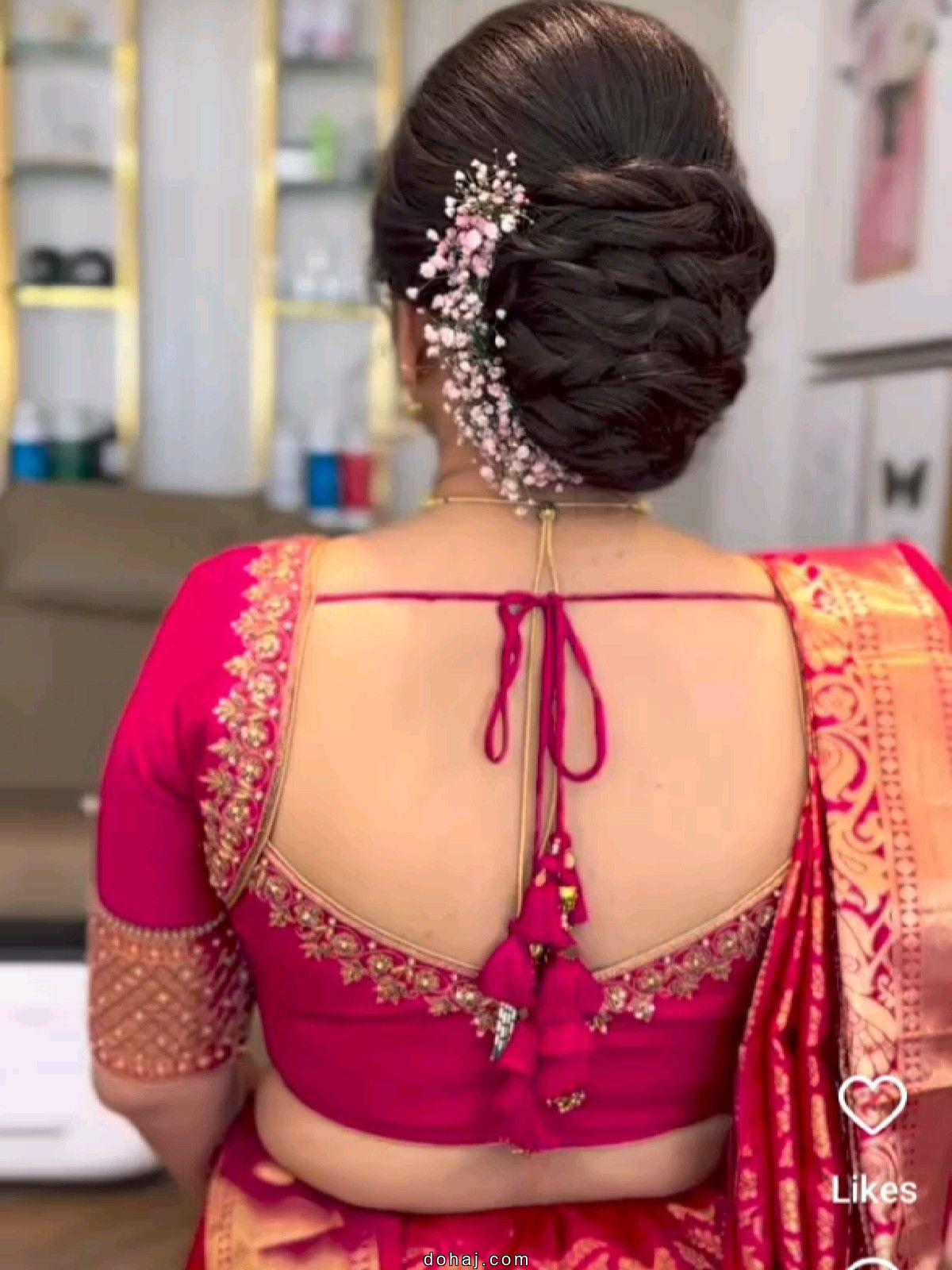 Back Side Back Side Blouse Neck Designs