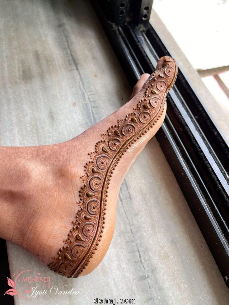 Back Side Henna Design