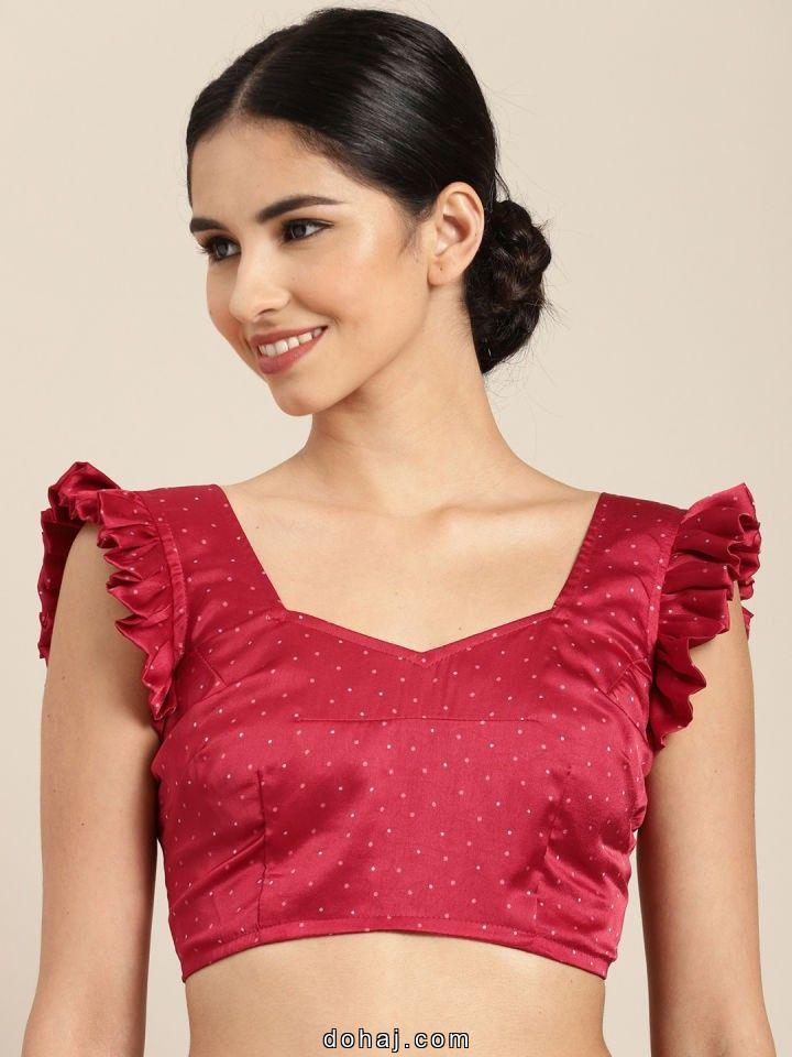 Banarasi Silk Saree Blouse Designs