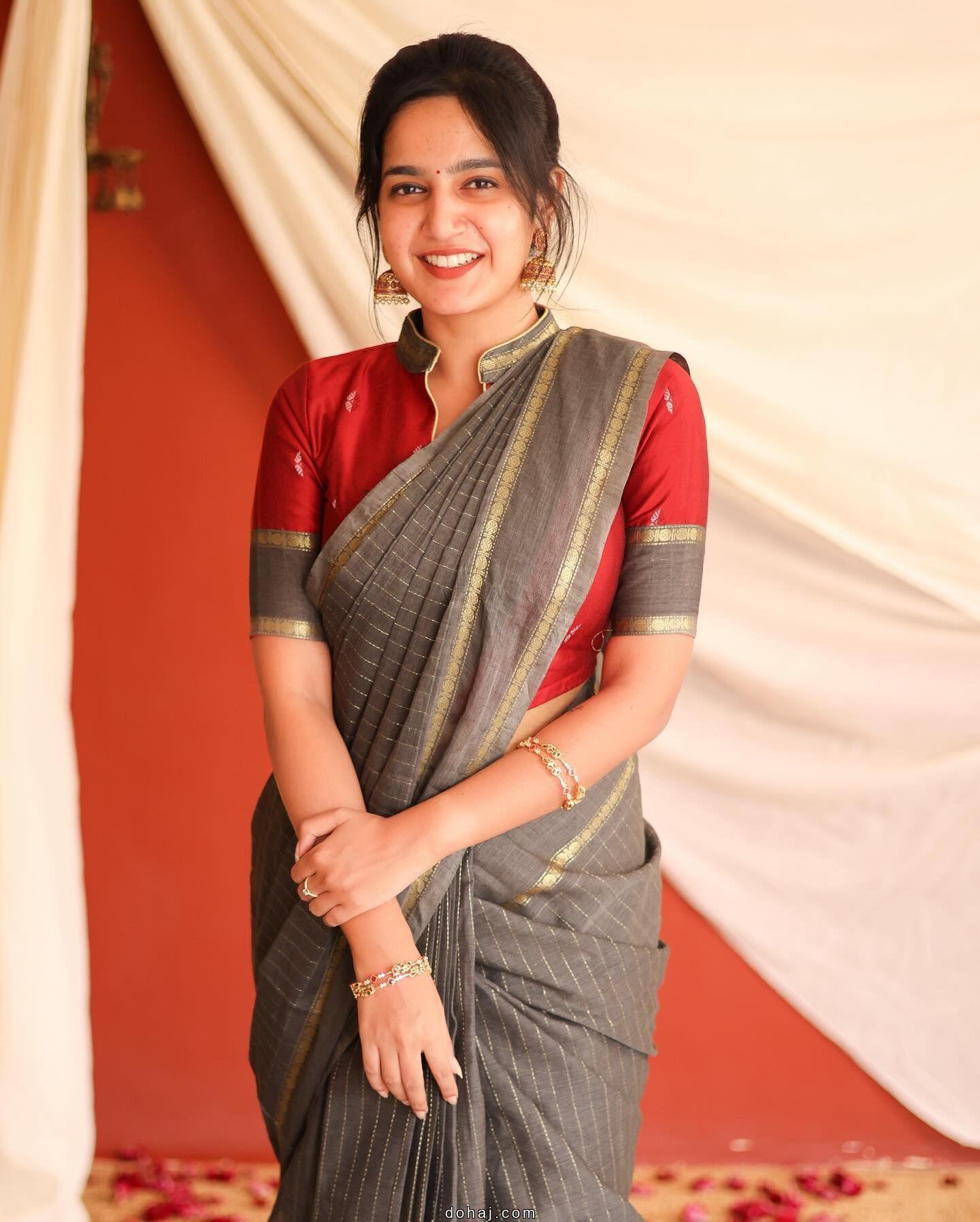 Banarasi Soft Silk Saree Blouse Designs