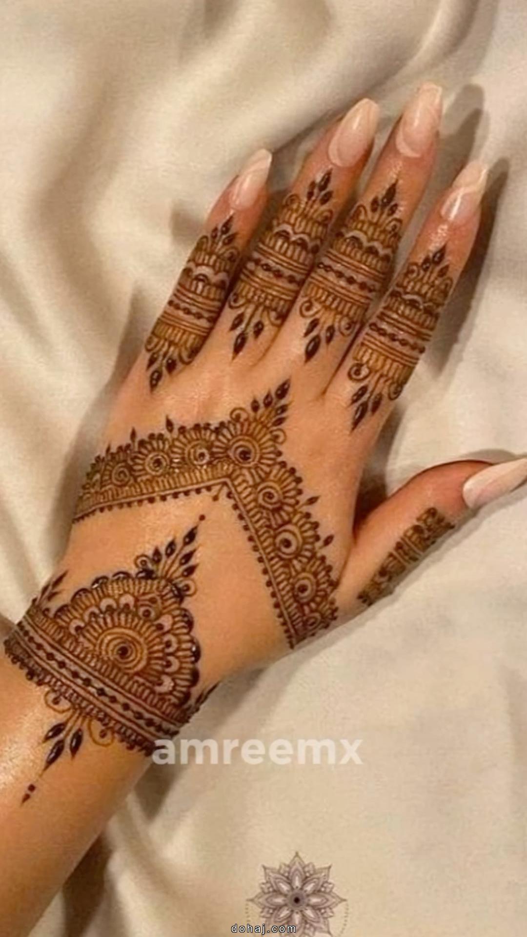 Beautiful Beautiful Finger Mehndi Design