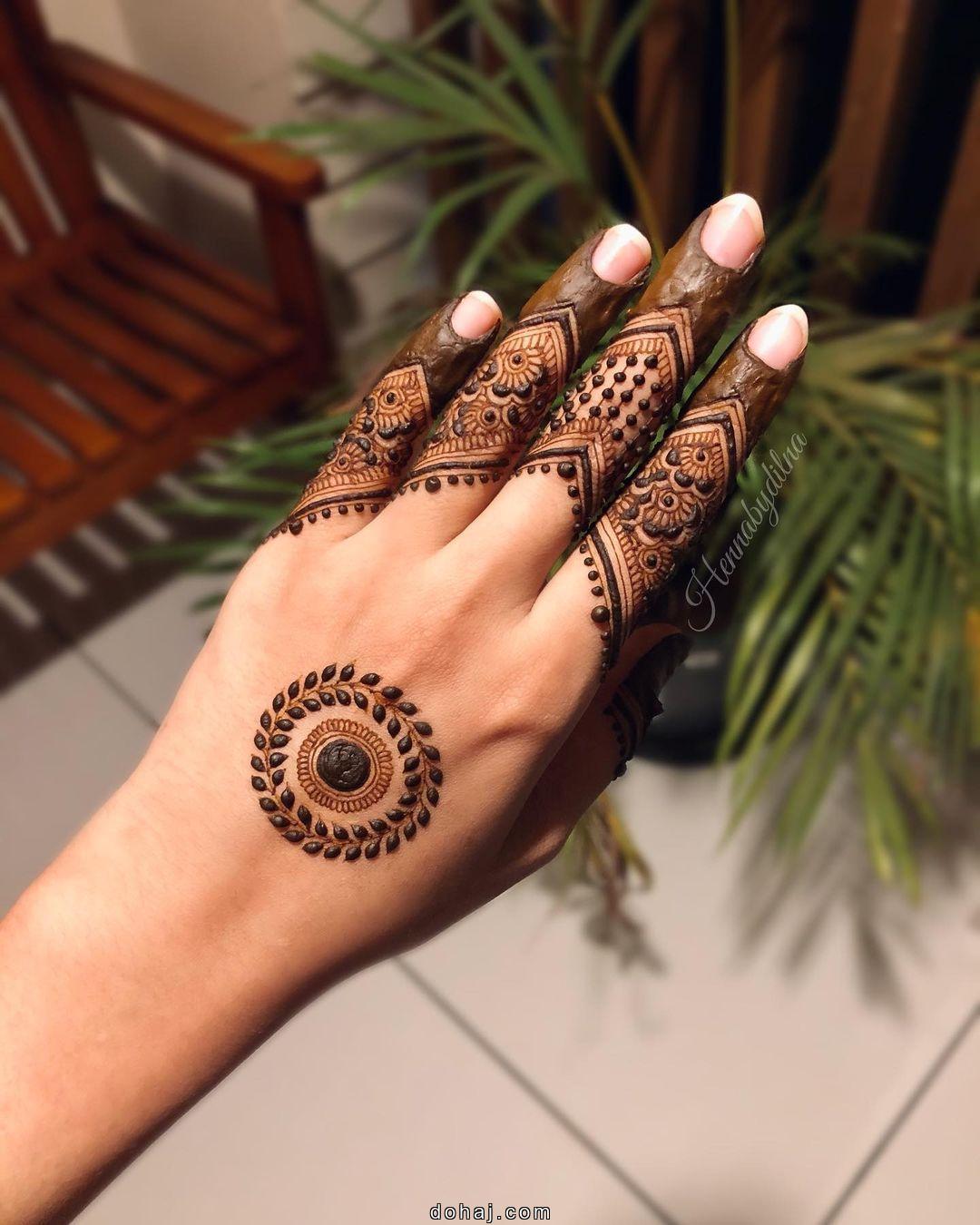 Beautiful Mehndi Beautiful Mehndi Easy Simple Circle Mehndi Design