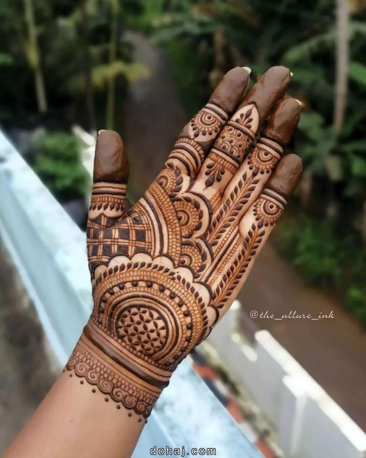 Beautiful Palm Mehndi Design