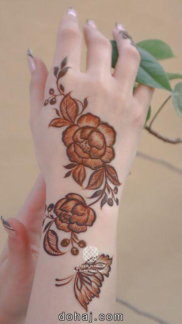Bel Mehndi Design Back Hand