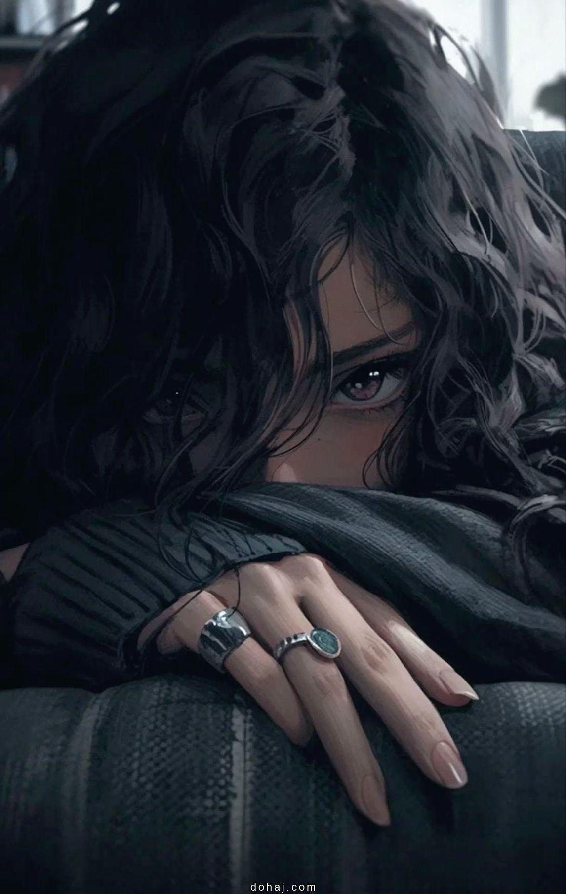 Black Dp Sad Girl Attitude