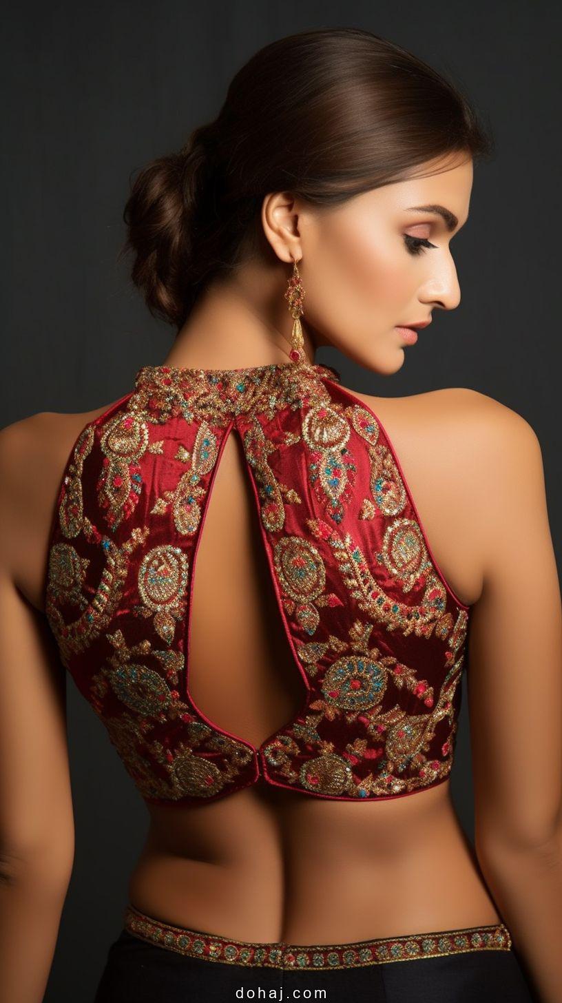 Blouse Designs Back Side