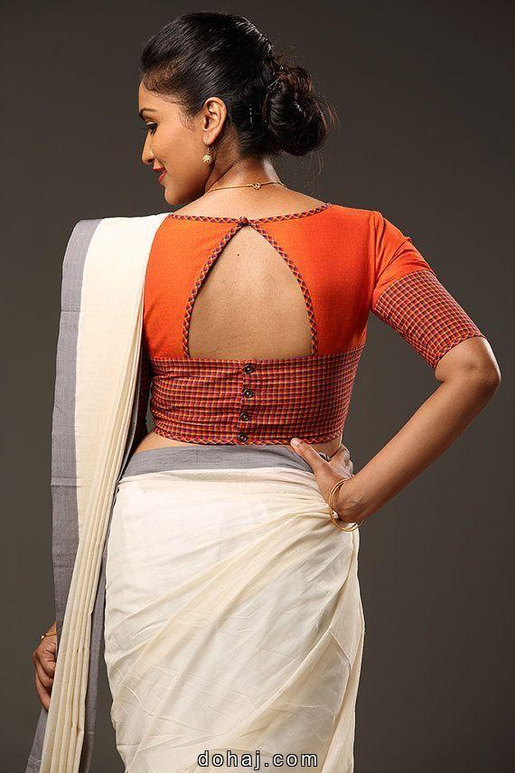 Blouse Designs For Border Saree