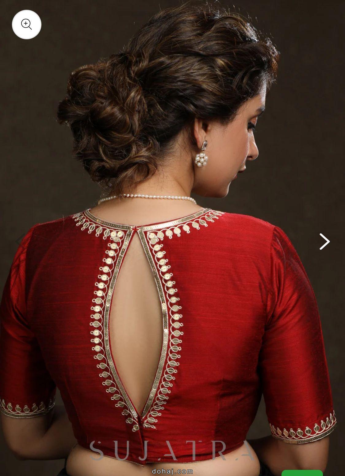 Blouse Designs For Cotton Sarees