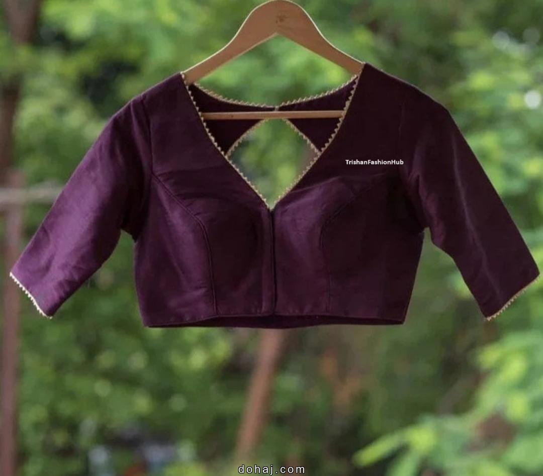 Blouse Designs For Designer Saree