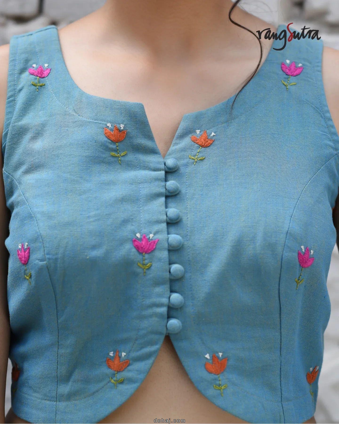 Blouse Designs Front Side