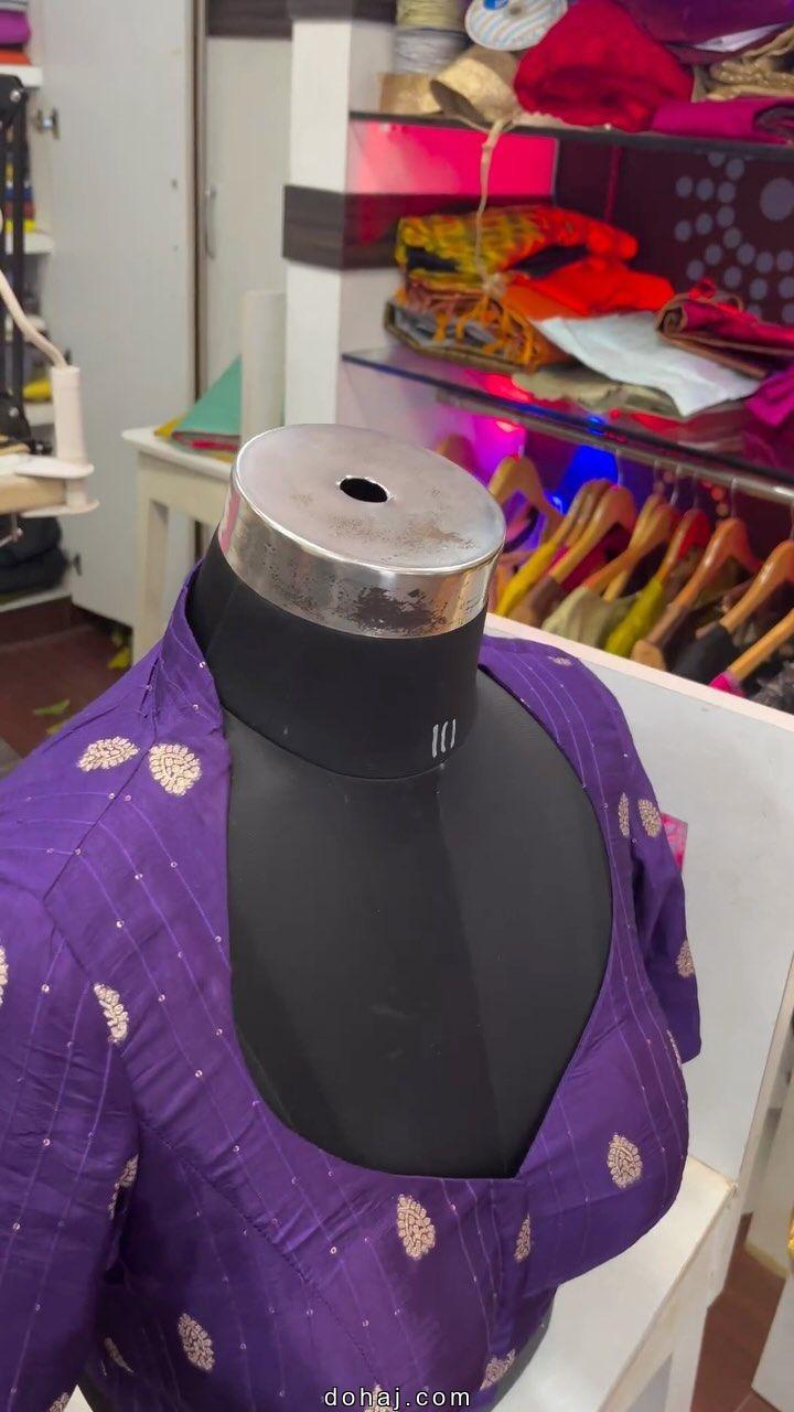 Blouse Designs High Neck