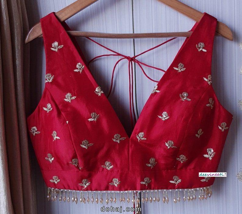 Blouse Designs Latest Back Neck