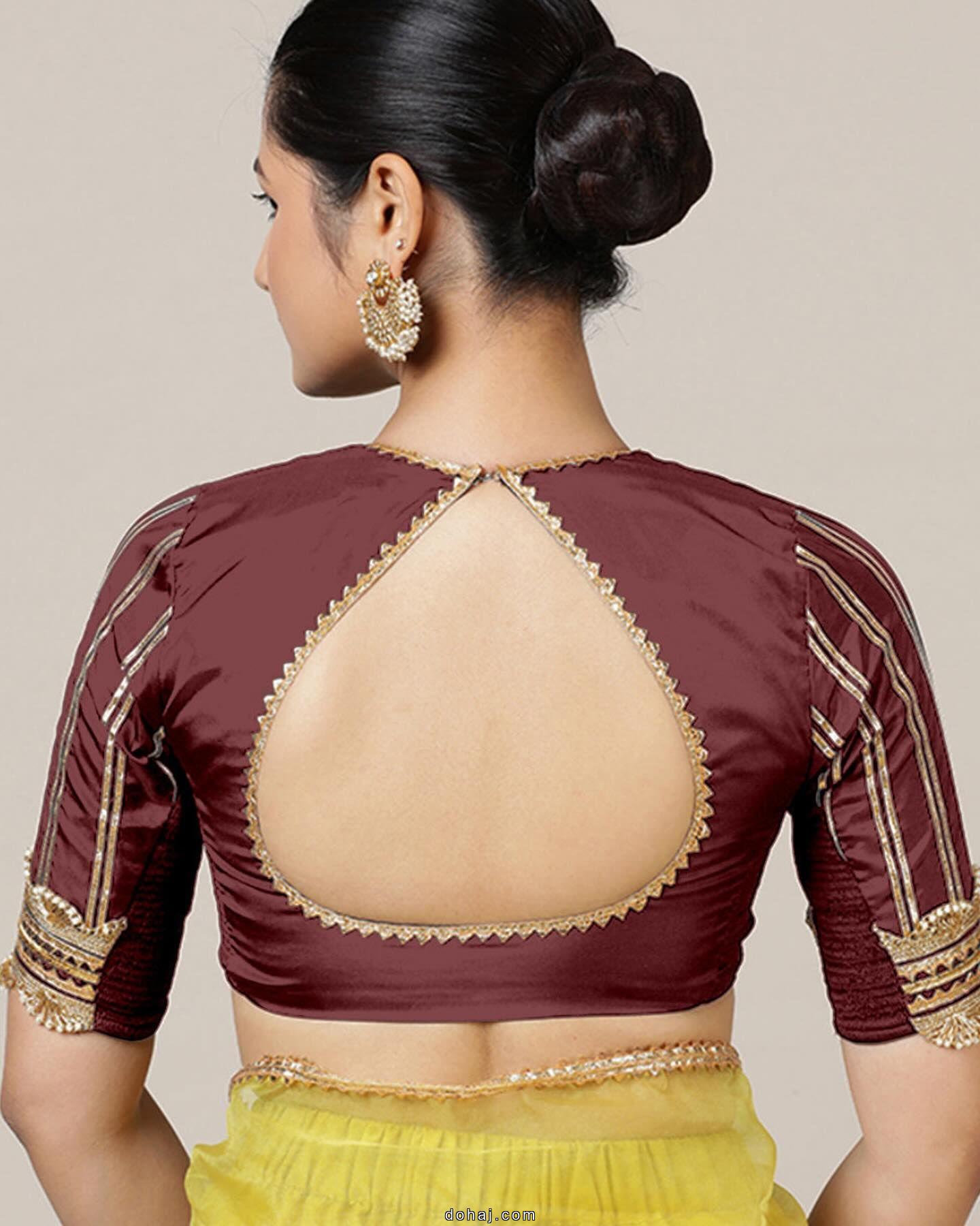 Blouse Front Neck Designs Pinterest