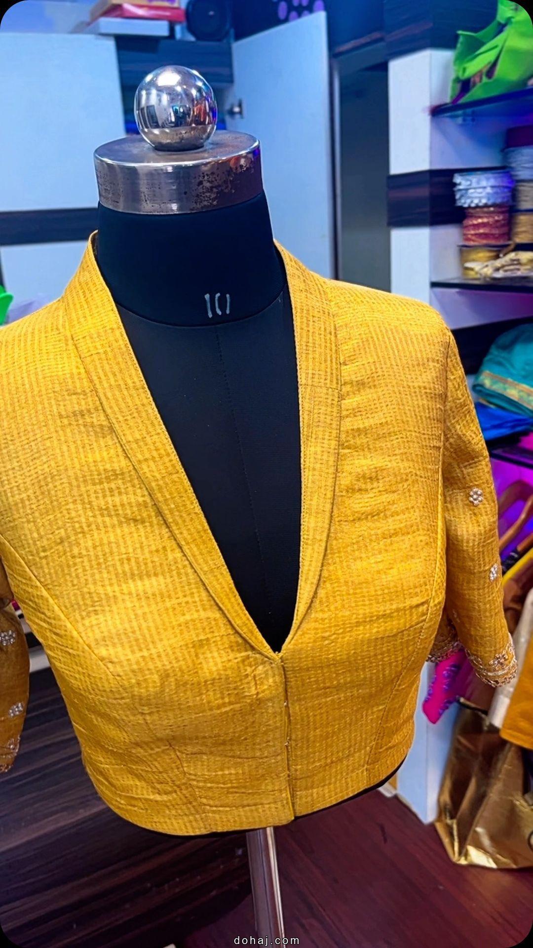 Blouse V Neck Designs