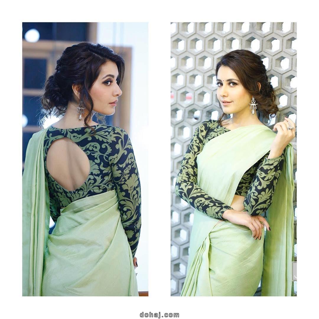 Boat Back Neck Blouse Designs