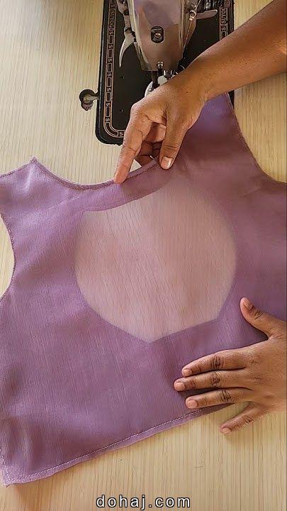 Boat Neck Blouse Designs Front And Back Simple