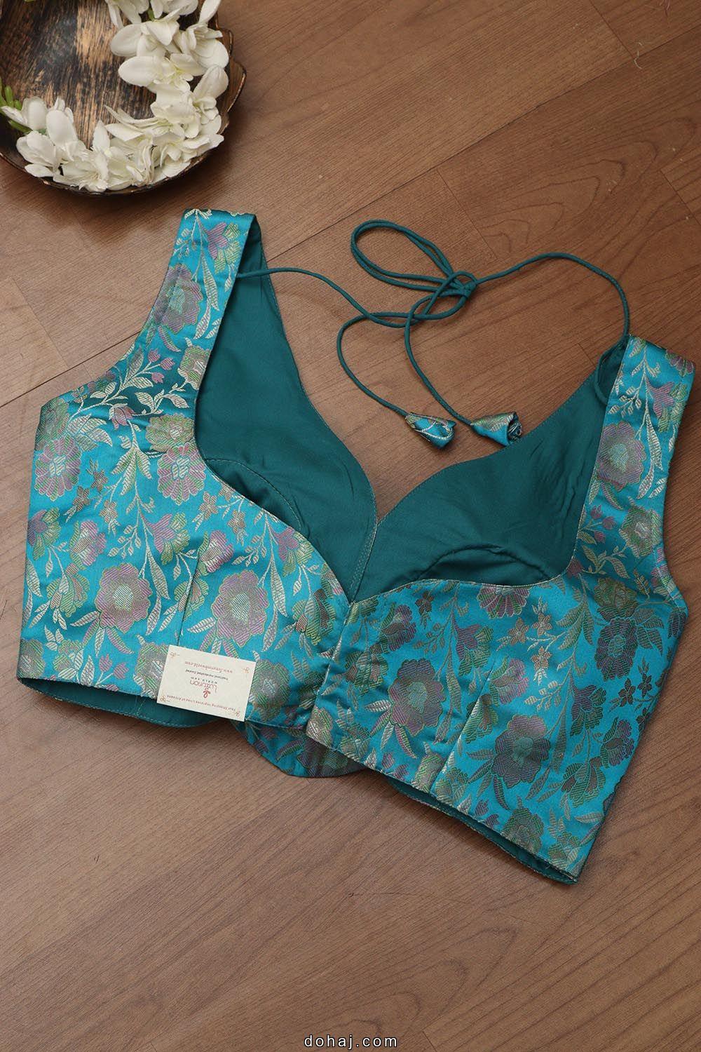 Boat Neck Boat Neck Back Neck Latest Blouse Designs