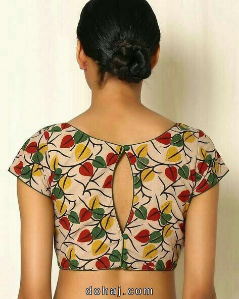 Boat Neck Boat Neck Latest Blouse Designs