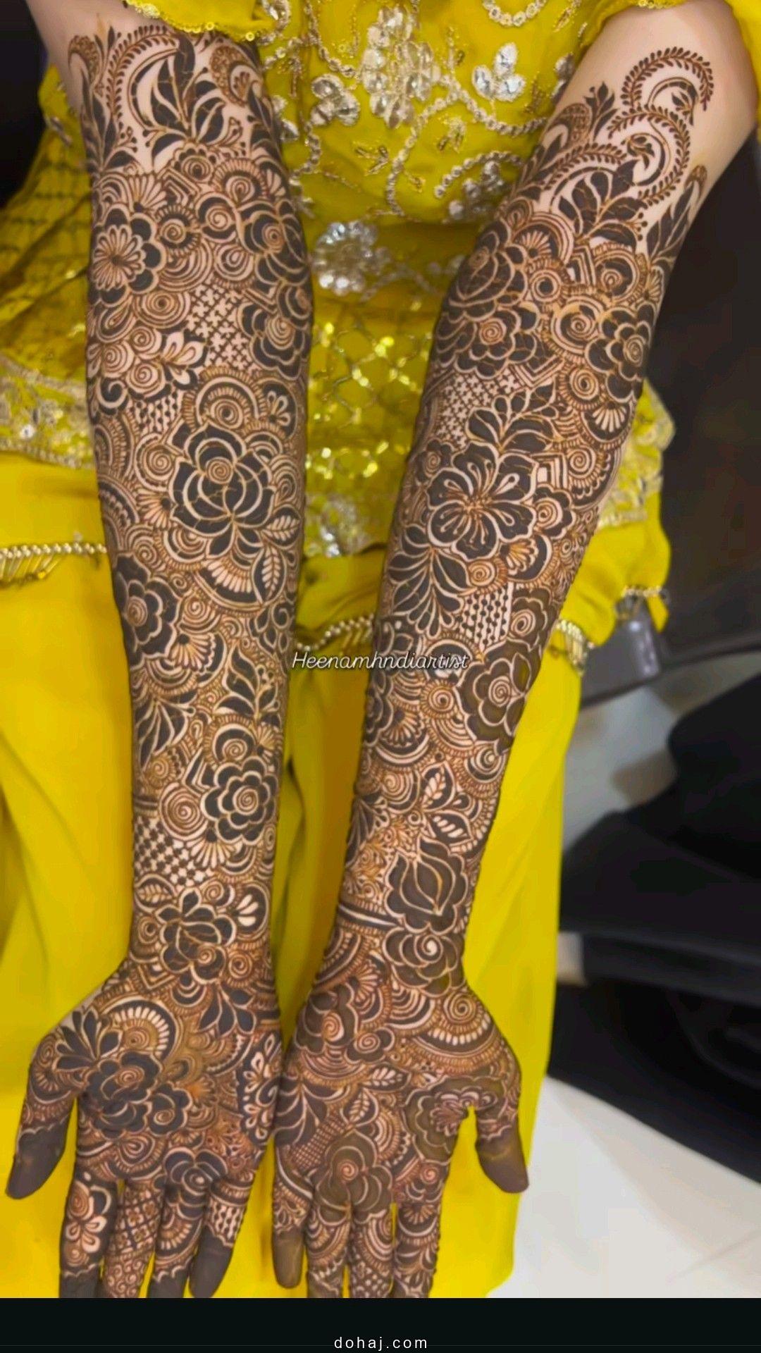 Bridal Bridal Foot Mehndi Design