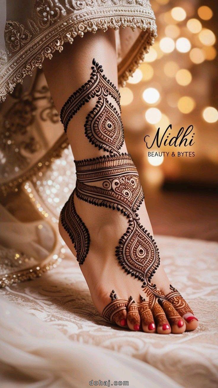 Bridal Bridal Henna Back Hand Mehndi Design