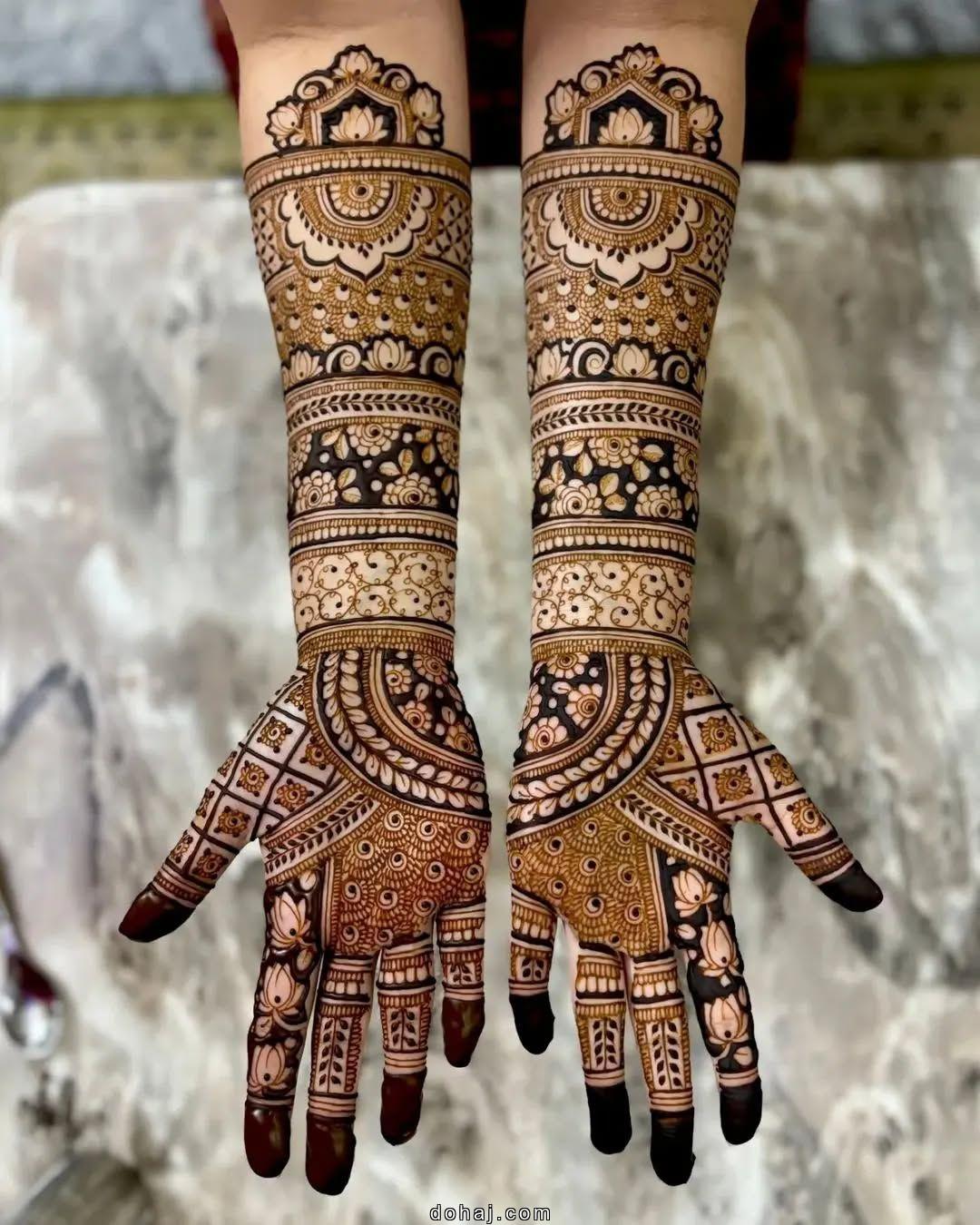 Bridal Bridal Instagram Modern Back Hand Mehndi Design Easy