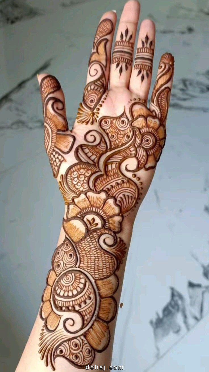 Bridal Bridal Mehndi Design Back Hand