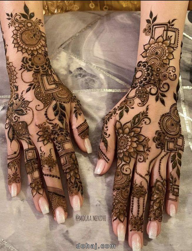 Bridal Bridal Mehndi Design For Karva Chauth