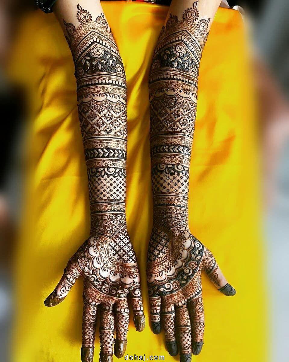 Bridal Full Hand Mehndi Design