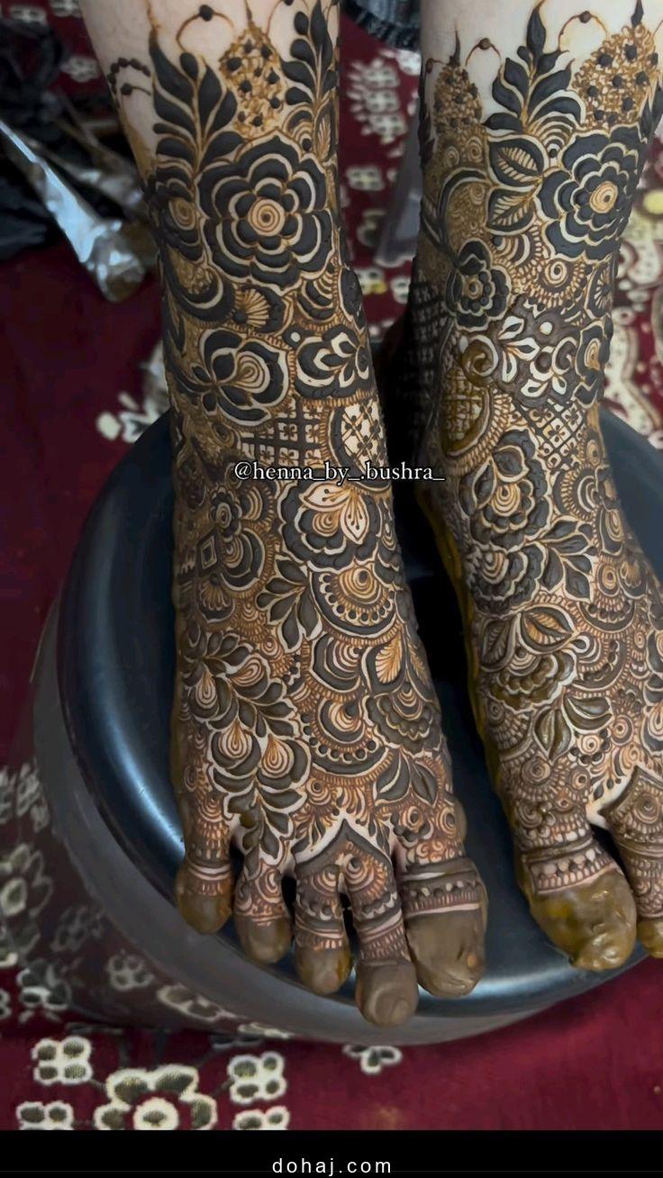 Bridal Henna Mehndi Design