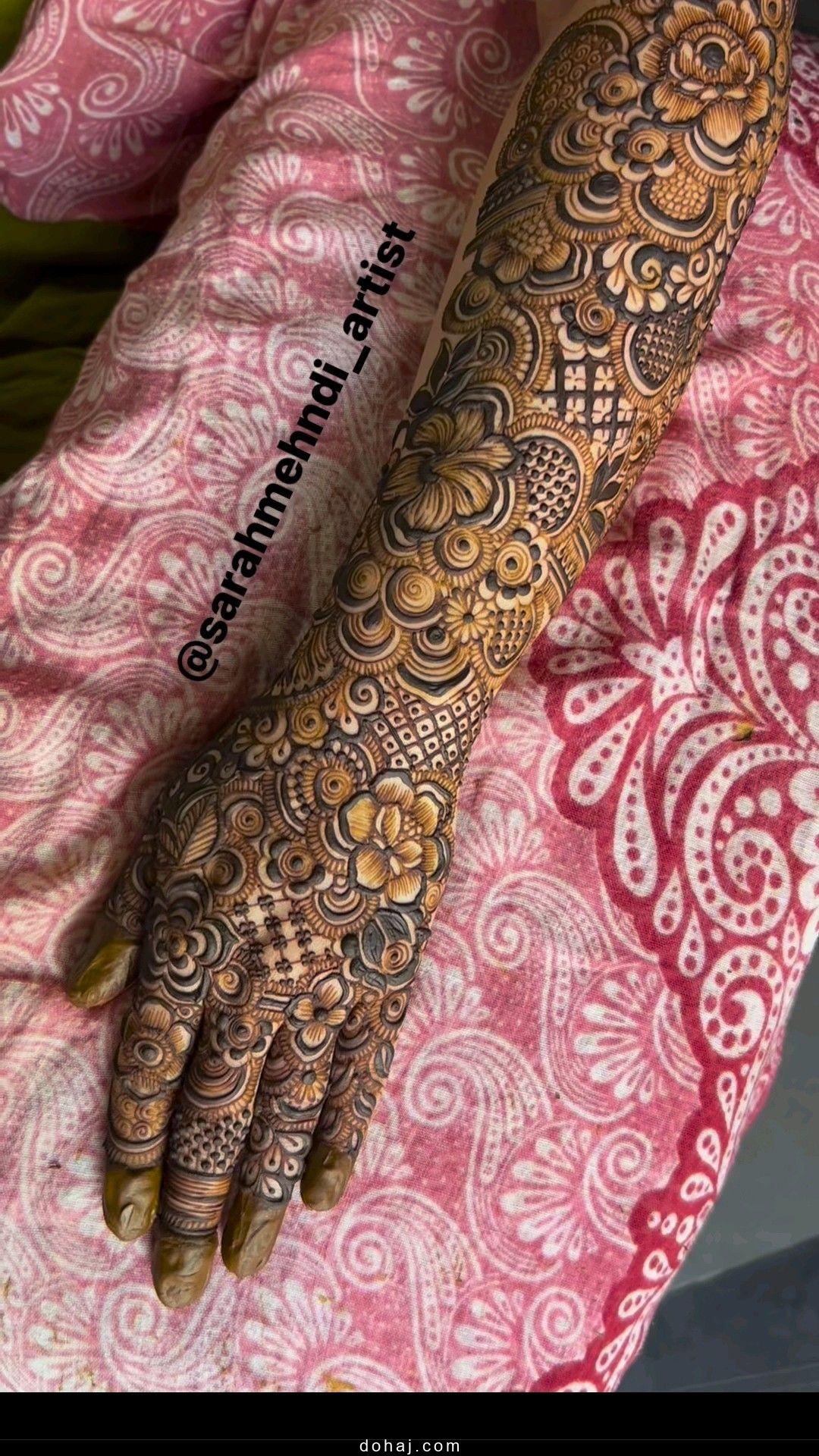 Bridal Mehndi Design 2025 Full Hand