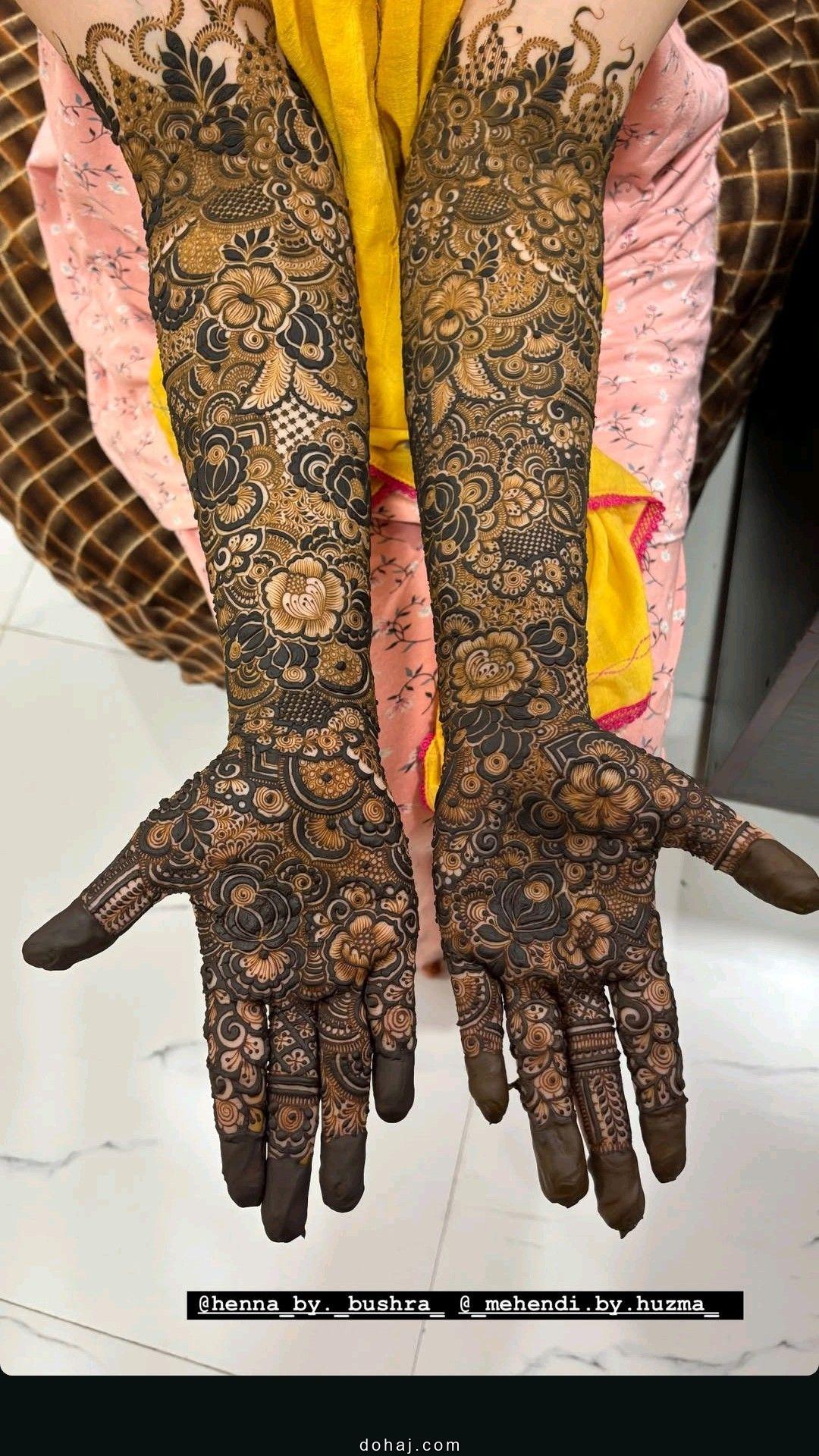 Bridal Mehndi Design Dulha Dulhan