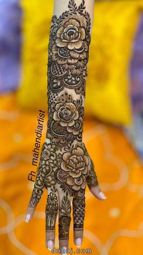 Bridal Mehndi Design Hand