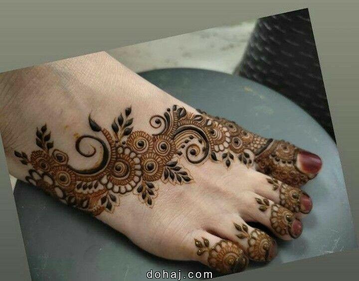 Bridal Mehndi Design Leg And Hand