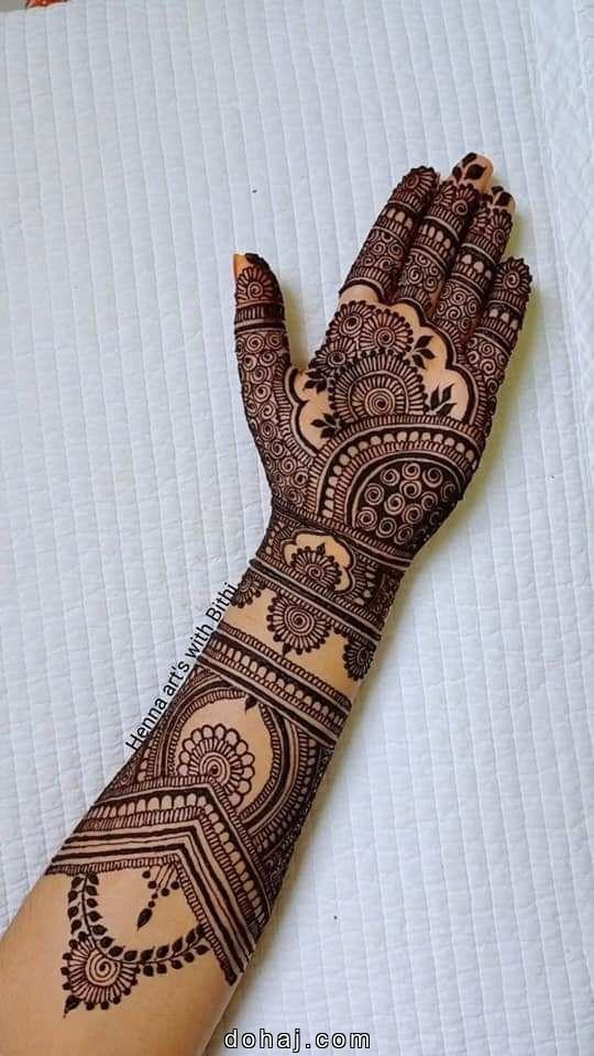 Bridal Mehndi Full Hand