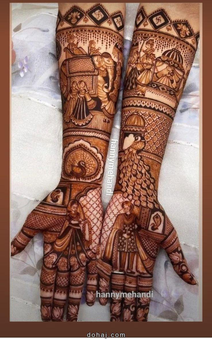 Bridal Per Mehndi Design
