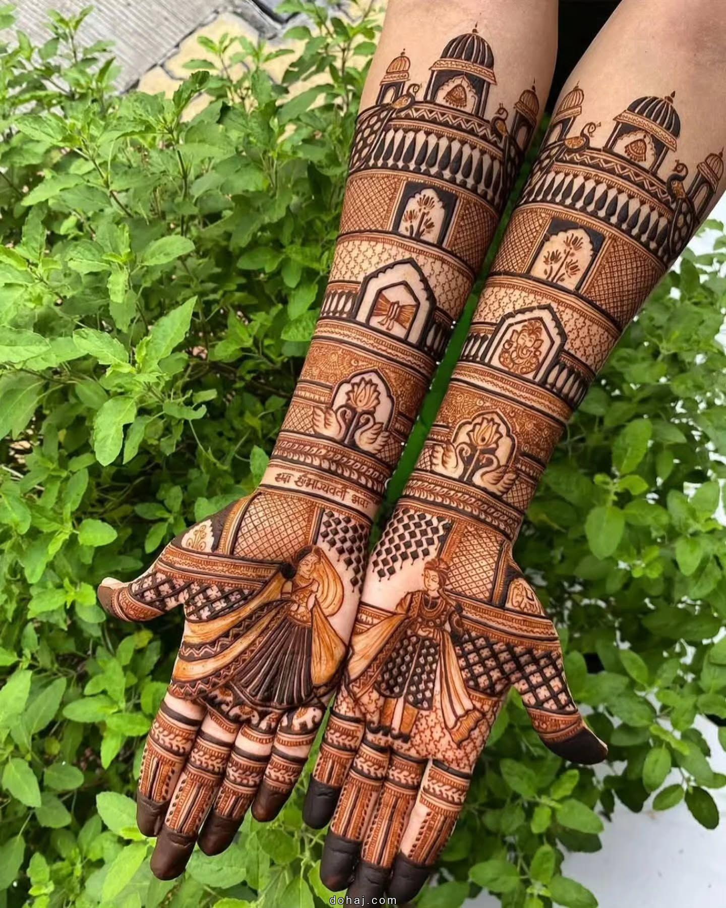 Bridal Stylish Mehndi Design