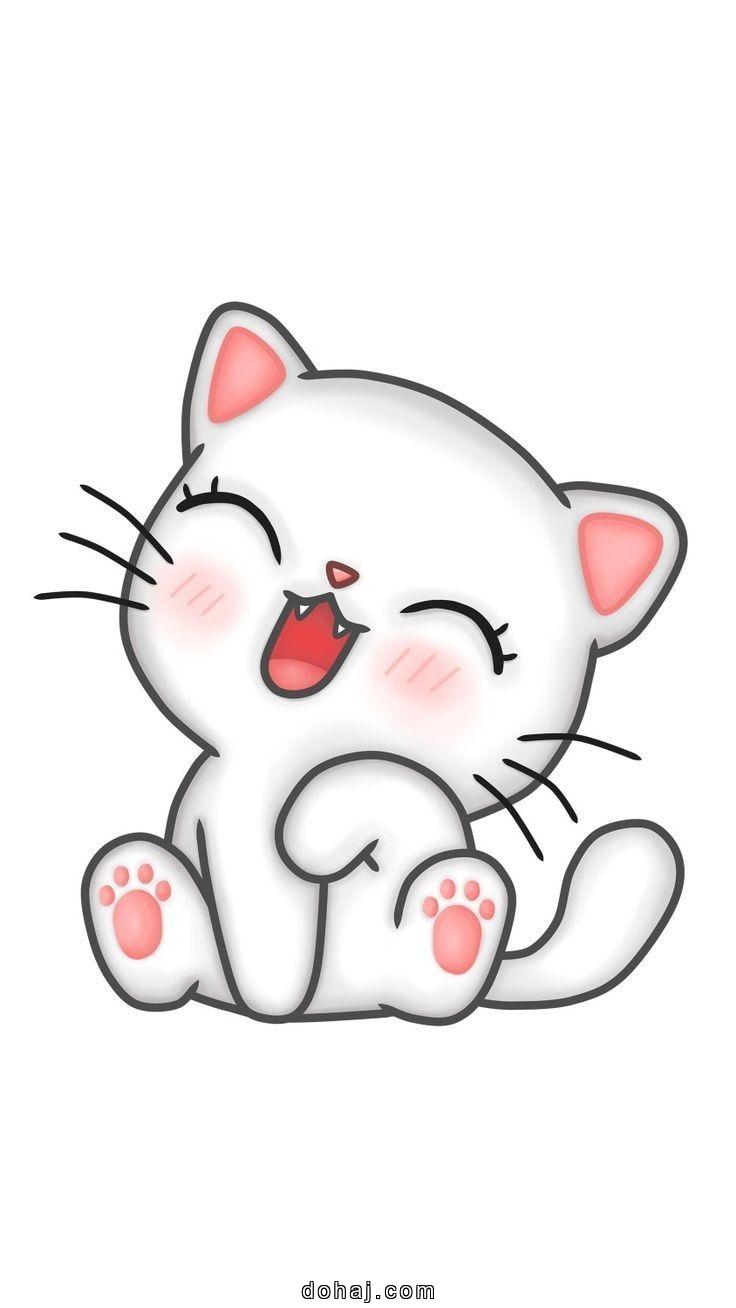 Chibi Kawaii Cat Drawing