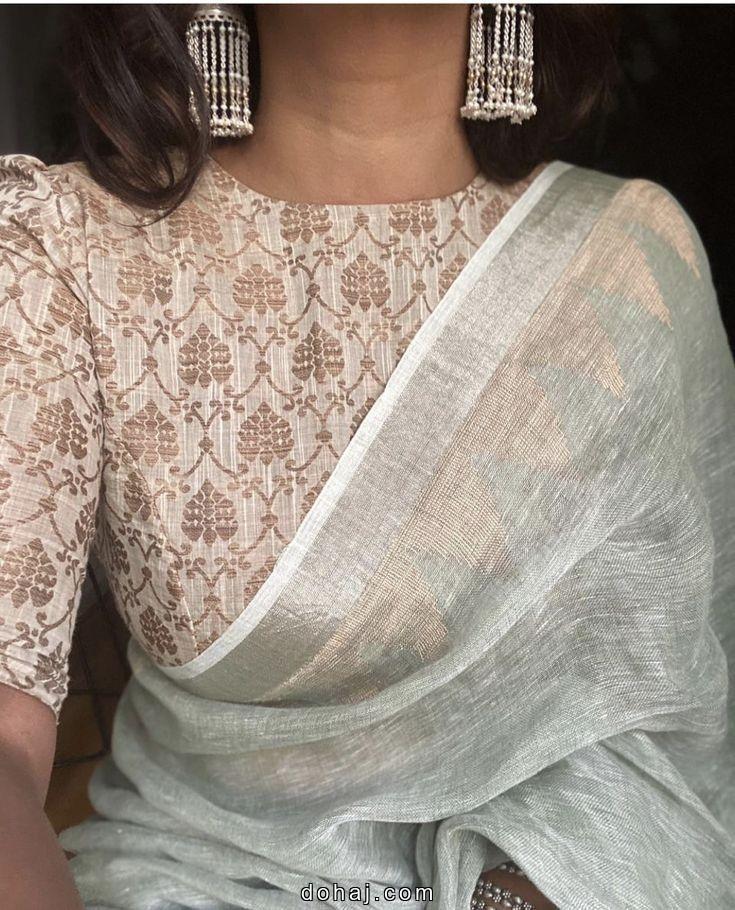 Chiffon Saree Blouse Design