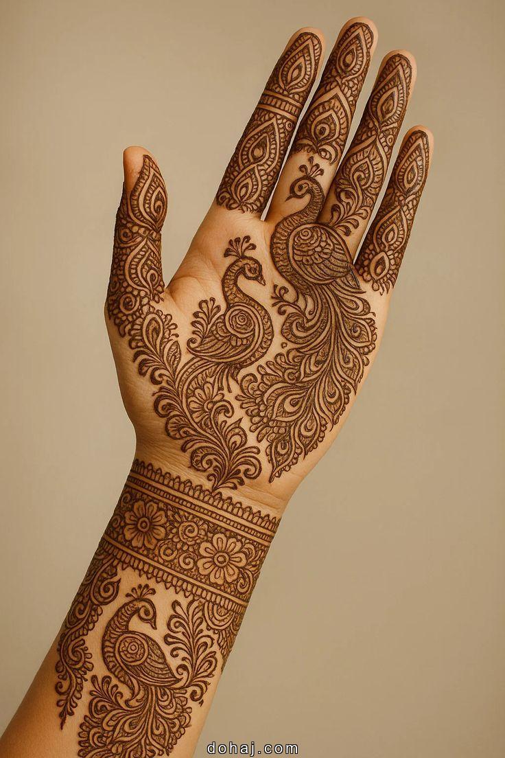 Circle New Chakra Mehndi Design