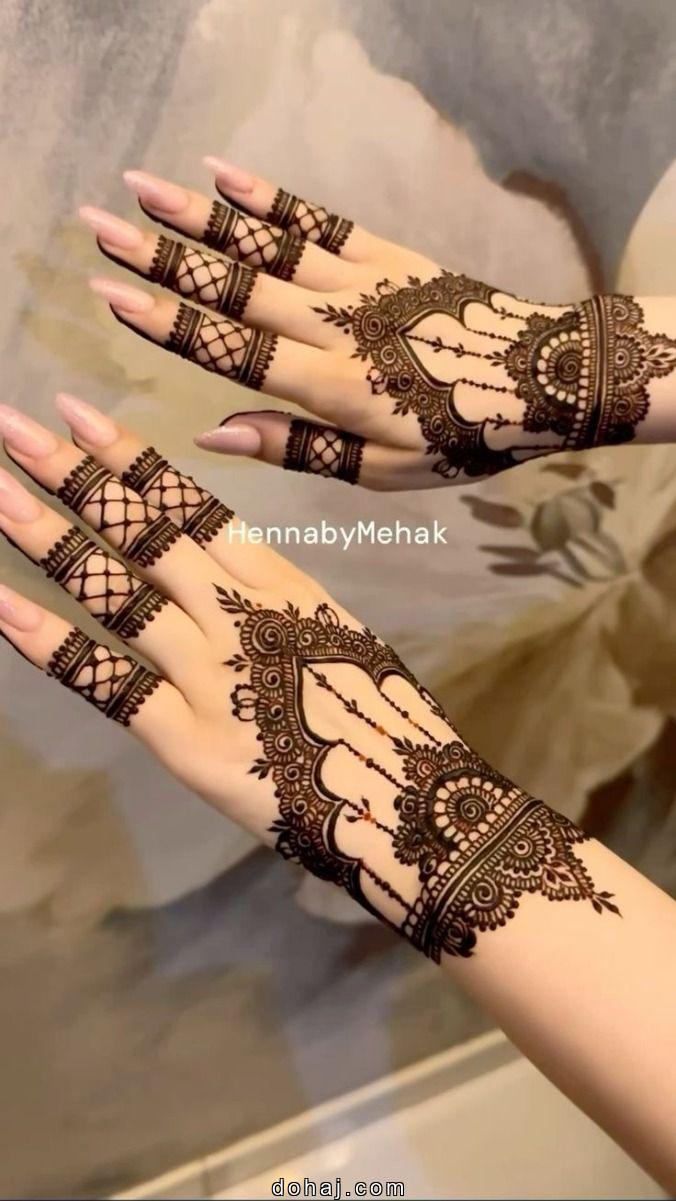 Circle Simple Mehndi Design