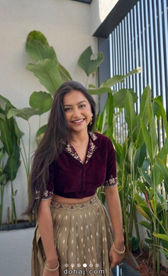 Contrast Blouse Designs