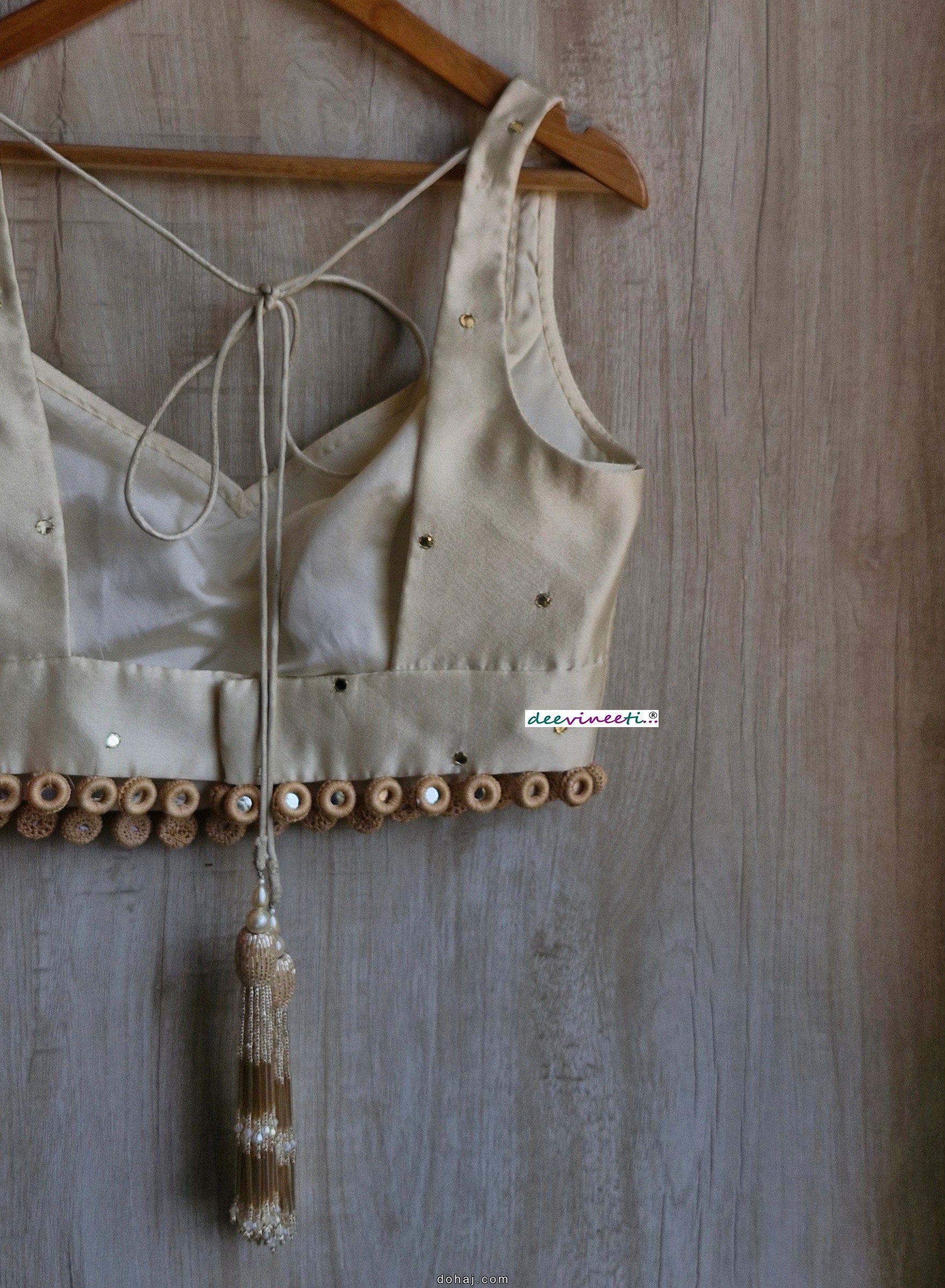 Cotton Sleeveless Blouse Designs