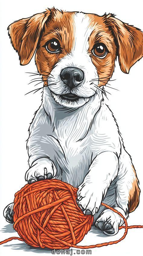 Cute Puppy Dog Drawing