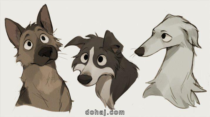 Dog Black And White Drawing