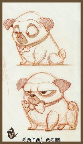 Dog Easy Drawing Face