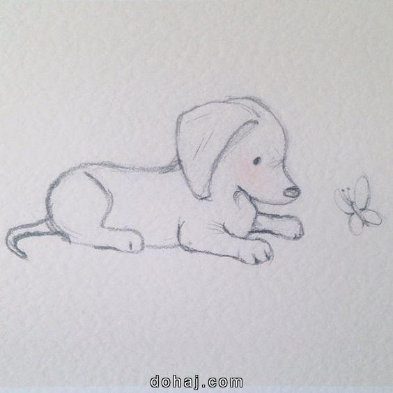 Dog Man Characters Drawing