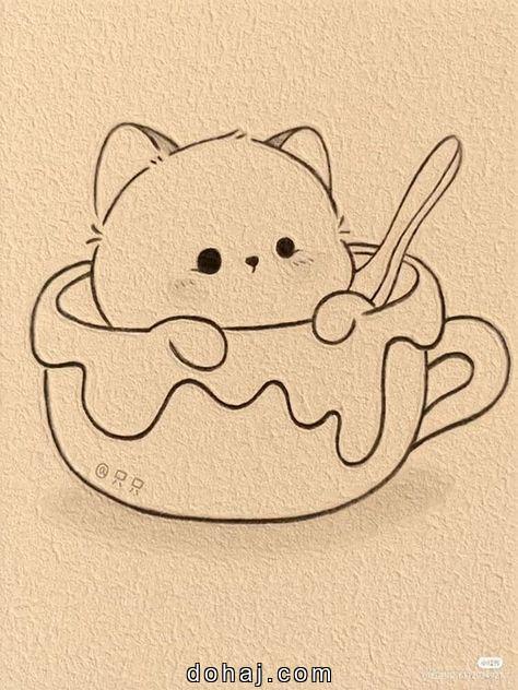 Drawing Chibi Chibi Cat Drawing