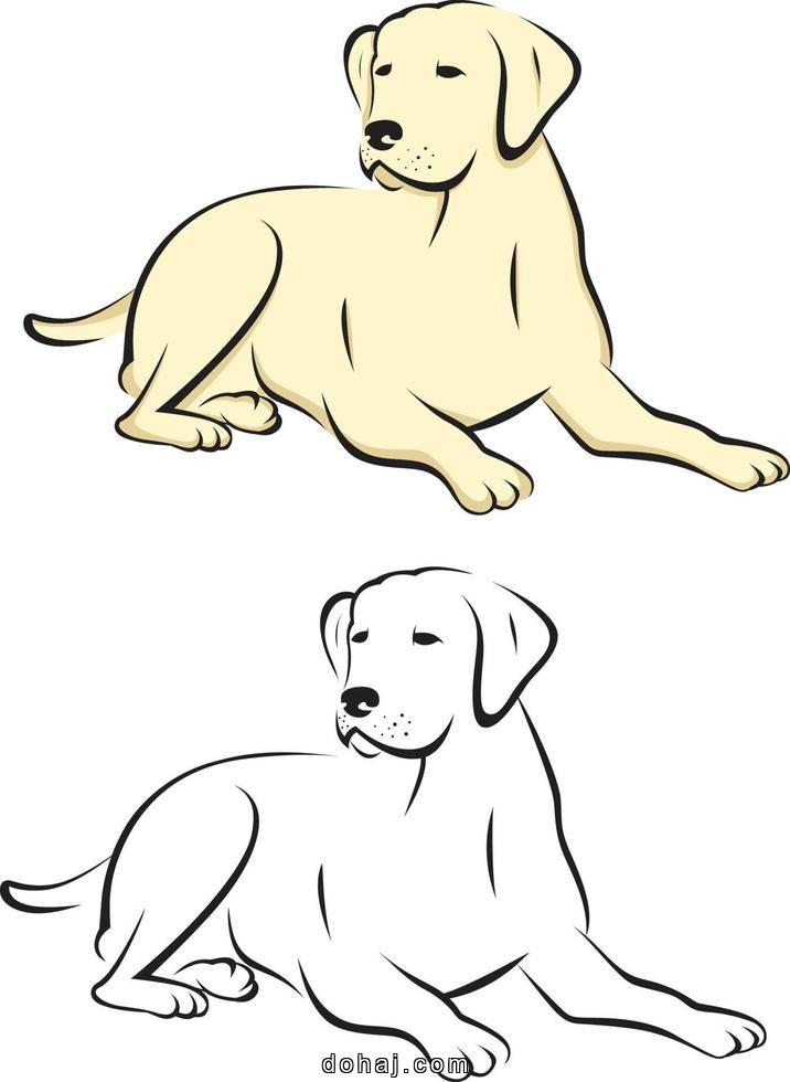 Drawing Dog Man Drawings